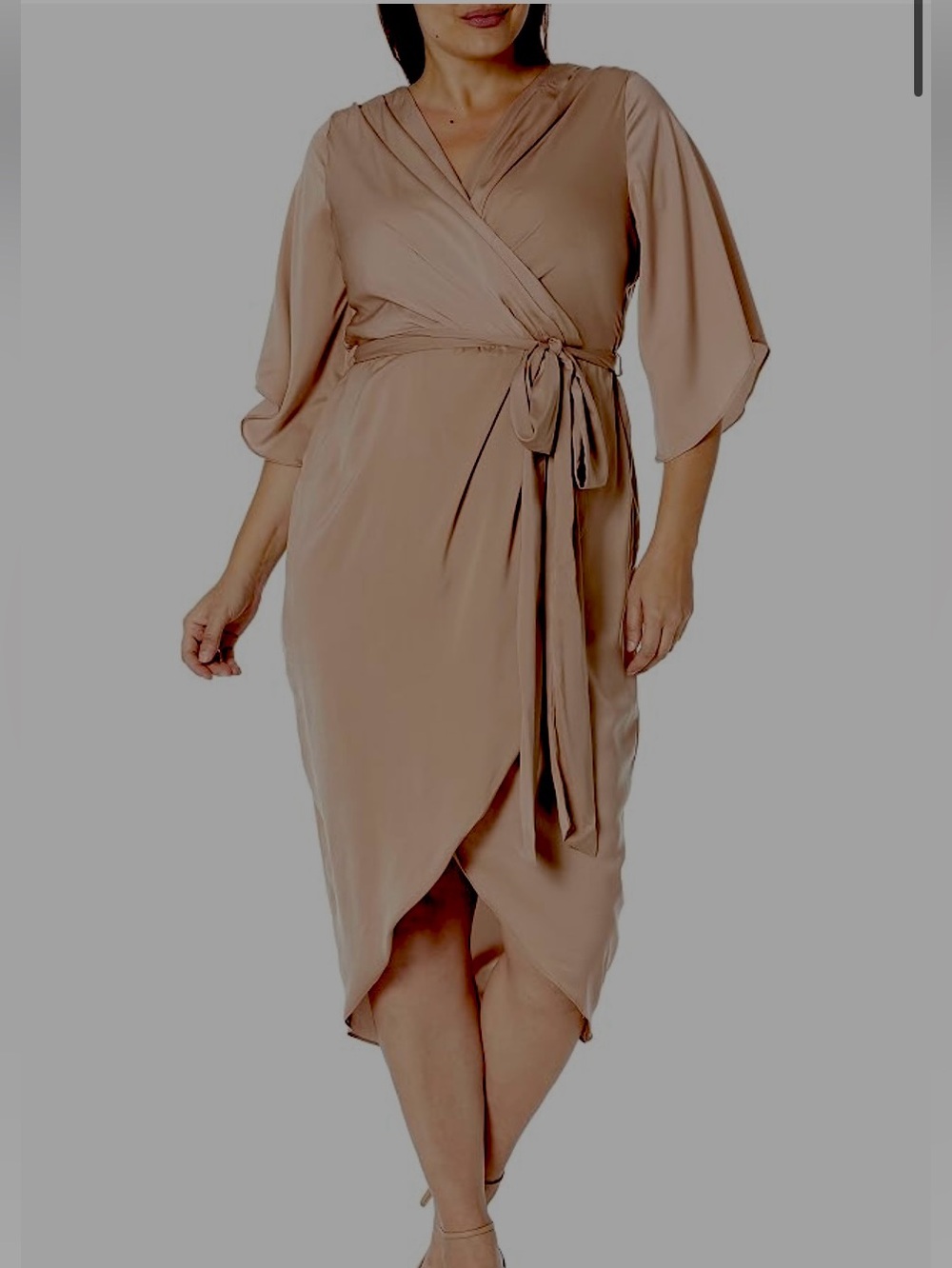 ❤️‍🔥💕 City chic curvy  womens apparel opulent wrap large